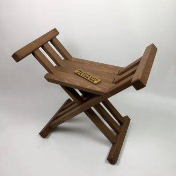 Medieval folding chair