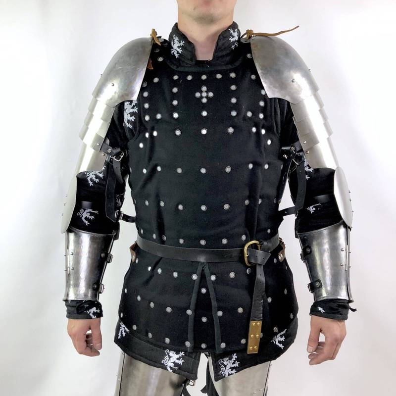 Medieval Brigandine, Leather Torso Armour, Leather Cuirass, Middle