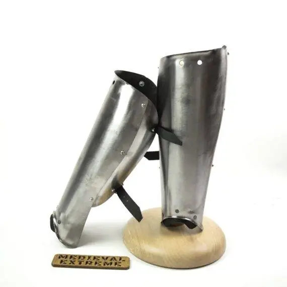 steel greaves for armored battles