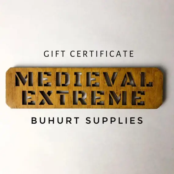 MedievalExtreme gift certificate square