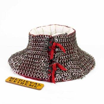 Chainmail collar for armored combat