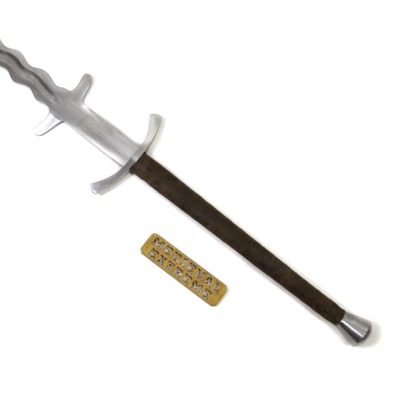 Flamberge two-handed flame-bladed sword • Medieval Extreme