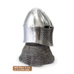 Chainmail collar for armored combat • Medieval Extreme