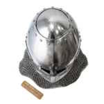 Chainmail collar for armored combat • Medieval Extreme