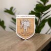 Freedom wooden magnet - support to Ukrainian military