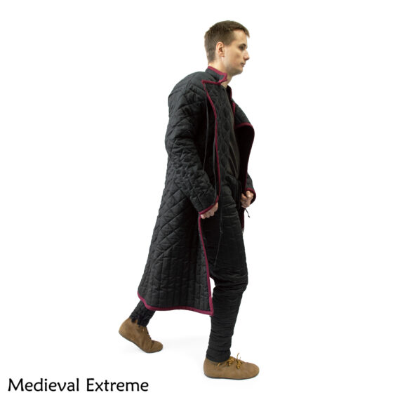 Eastern-style padded Gambeson ( also known as Ottoman empire padded kaftan) walking