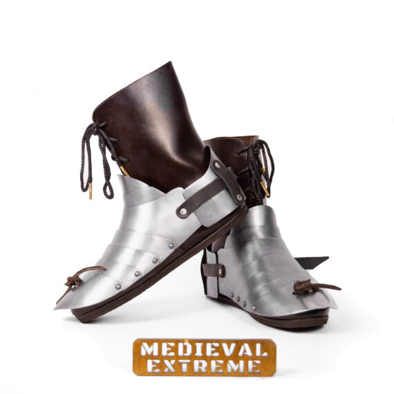 Combat boots and sabatons with heel bundle pair