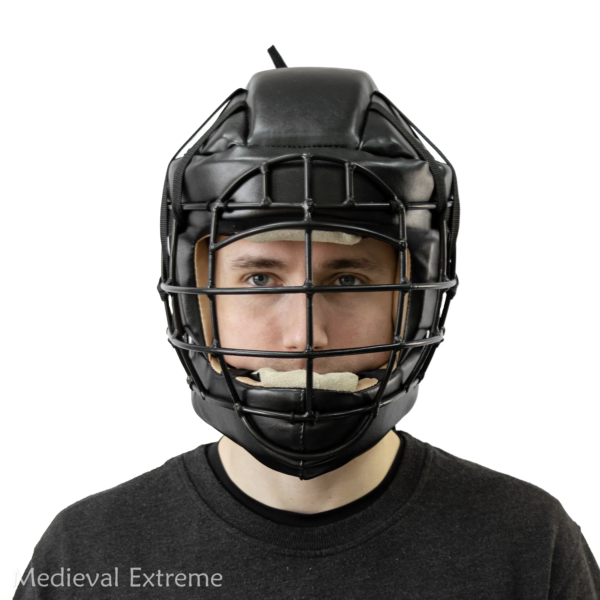 Soft armor training helmet front