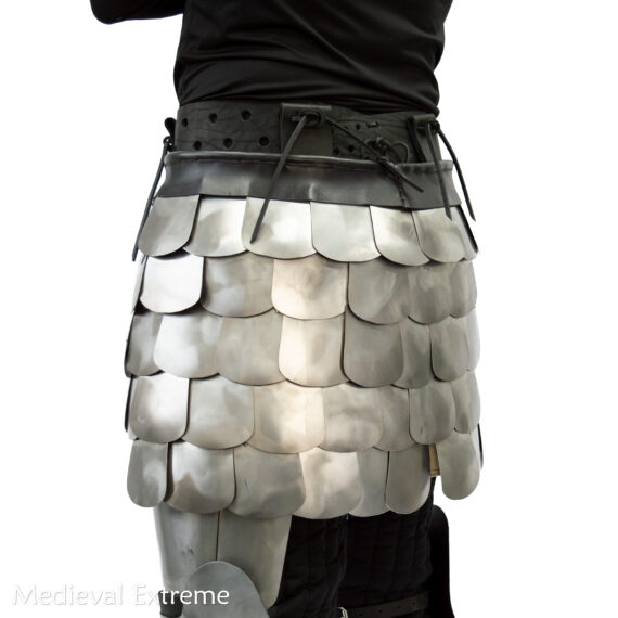 Scale armor skirt for full contact battles semi back