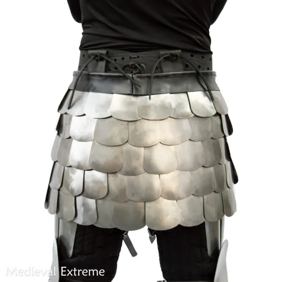 Scale armor skirt for full contact battles back