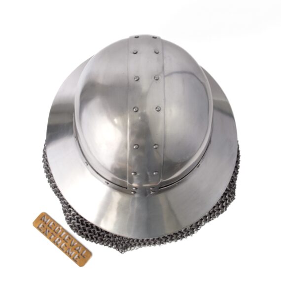 Kettle Hat helmet for armored combat