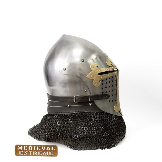 ROA helmet “Immortal” with brass cross side