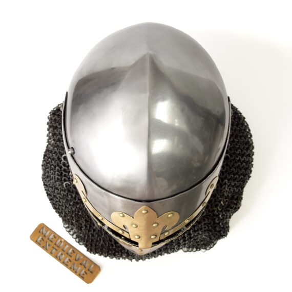 ROA helmet “Immortal” with brass cross top