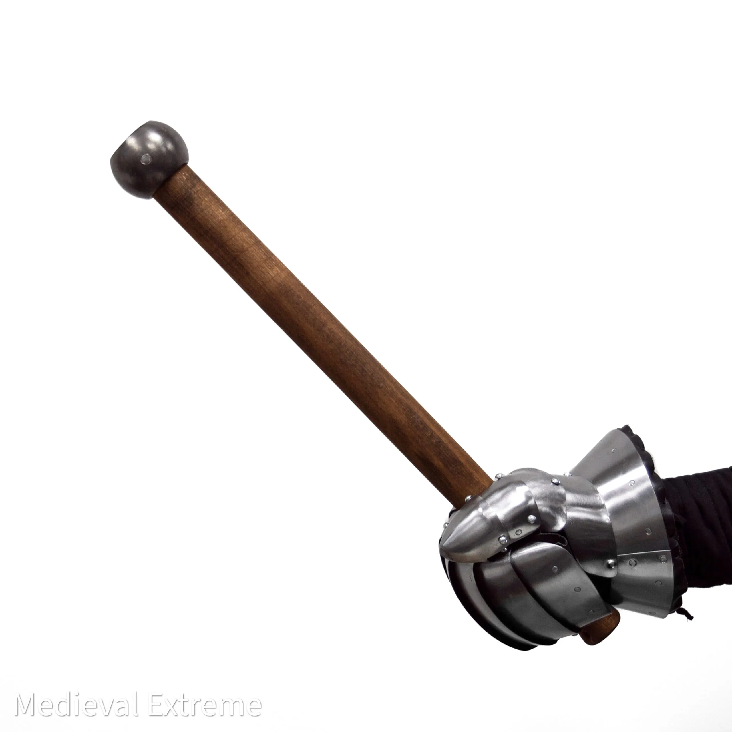 Ball mace for armored combat in hands