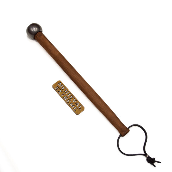 Ball mace for armored combat full length