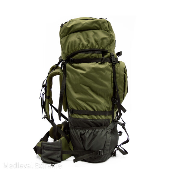 Backpack for armor 125 liters olive side