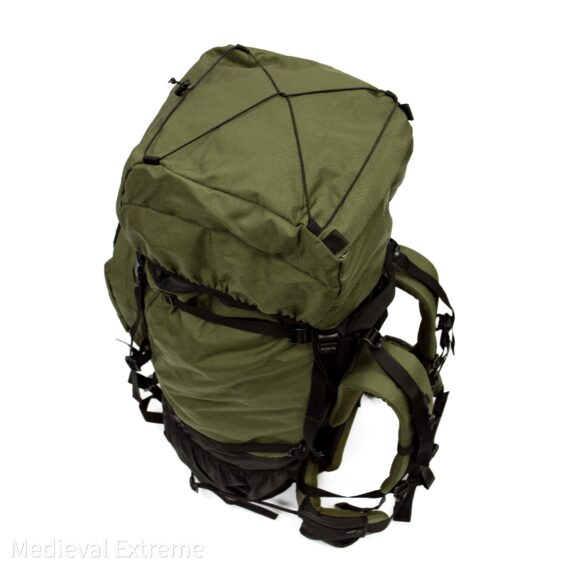 Backpack for armor 125 liters olive top