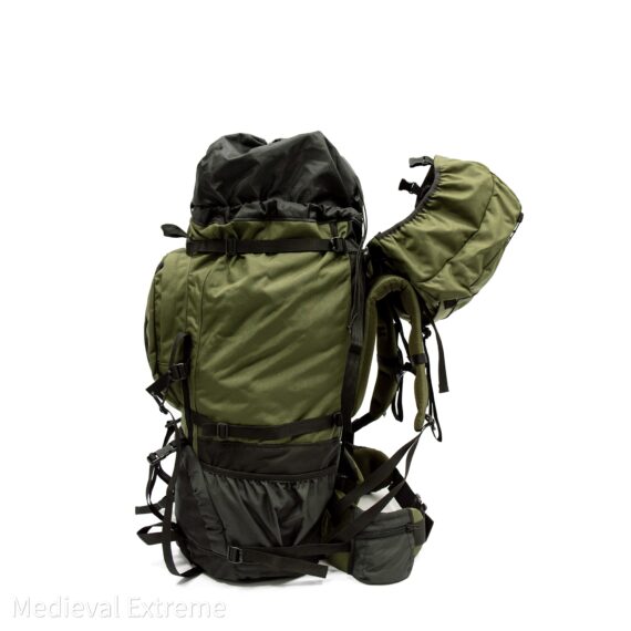 Backpack for armor 125 liters olive belt top access