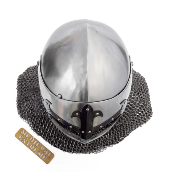 ROA helmet “Guardian” blackened cross top