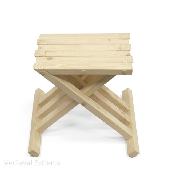 Medium medieval folding chair top