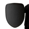 Large teardrop shield for medieval combat