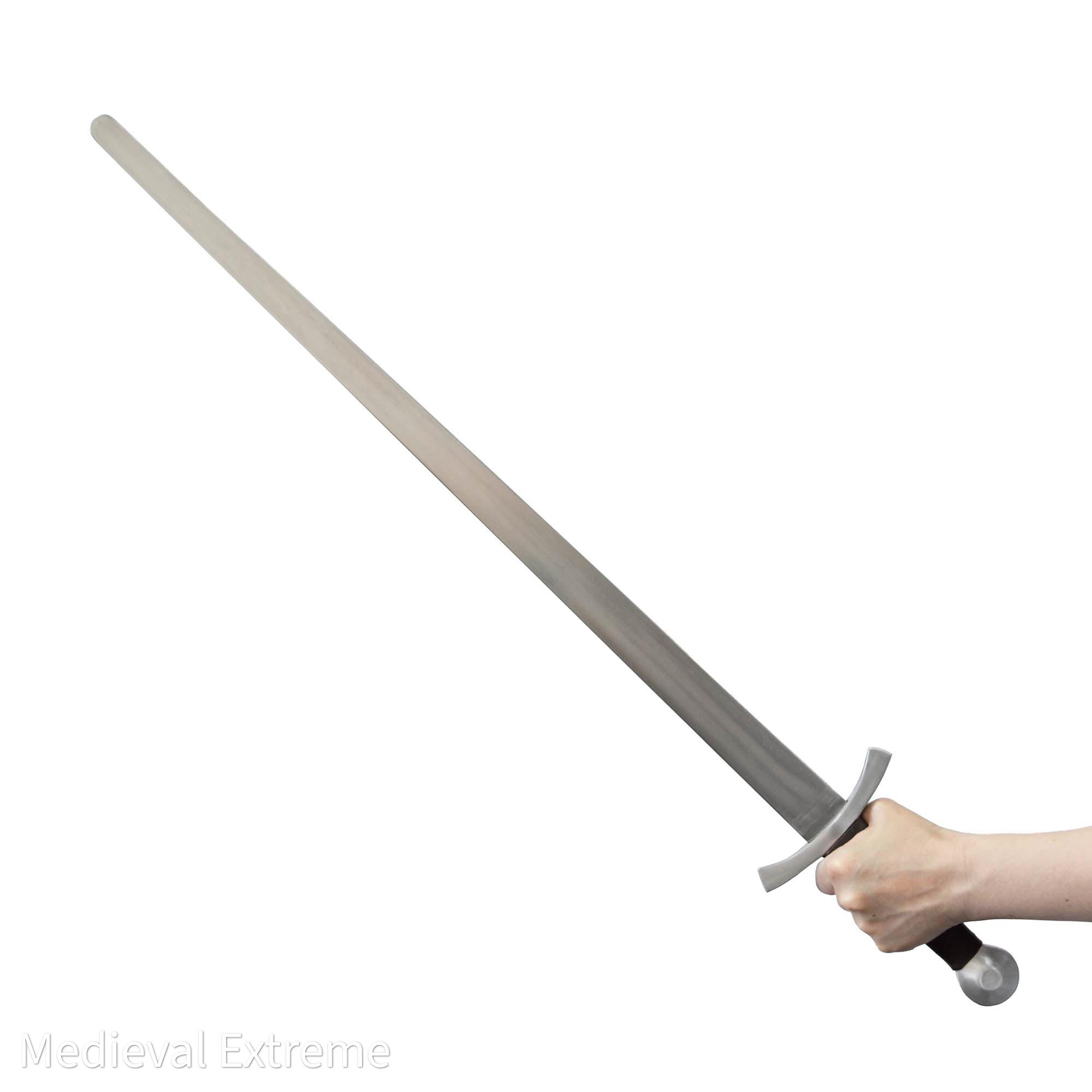 Female Pro Fighting Sword in hands