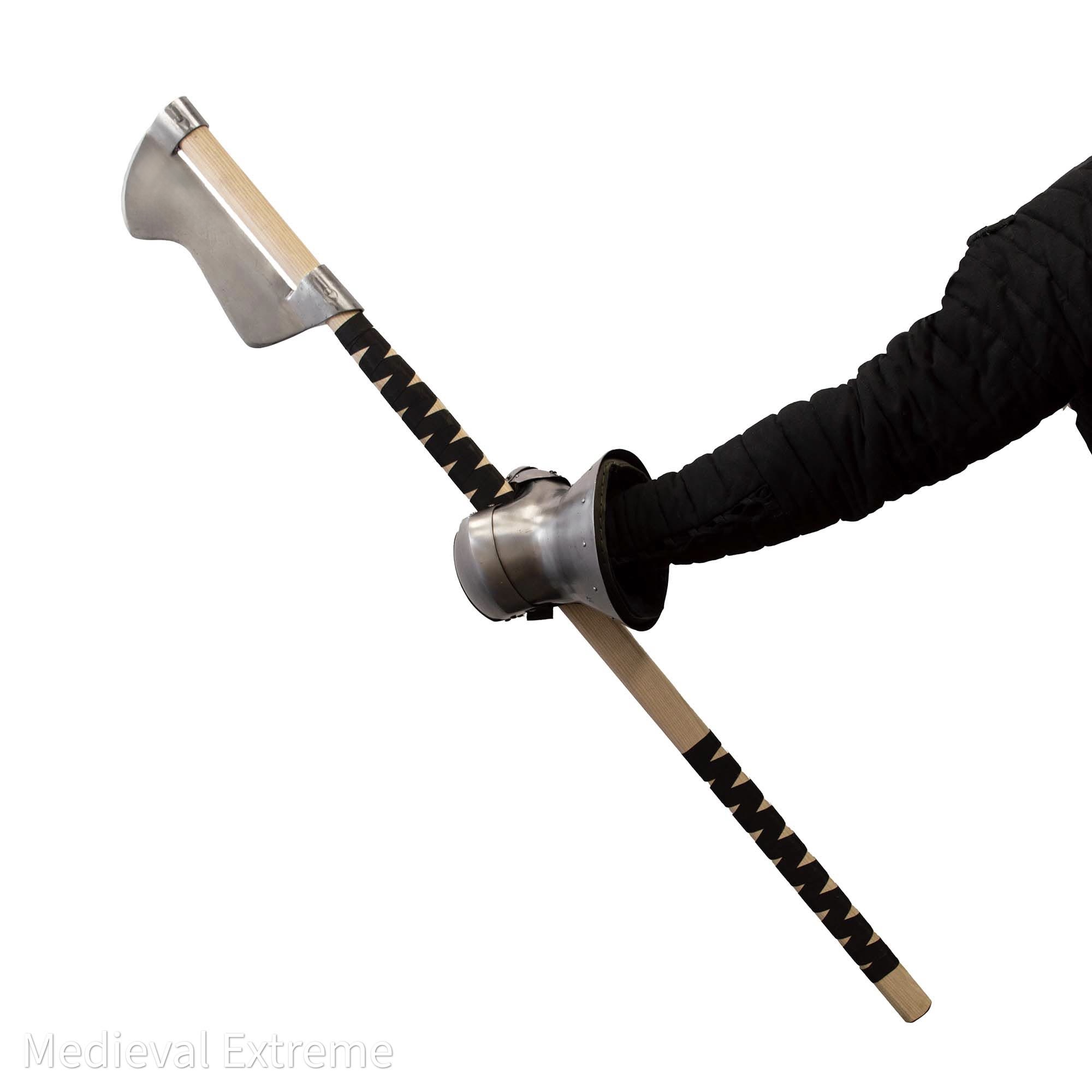 Halberd "Thunder" for armored combat in hand