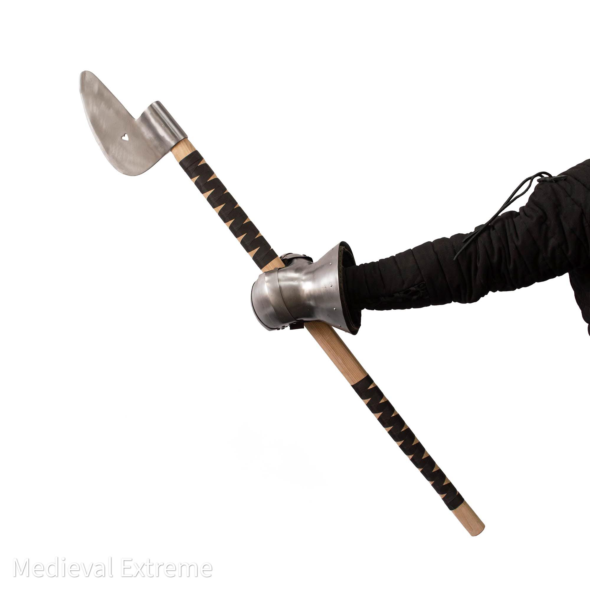 Halberd of Love in hand