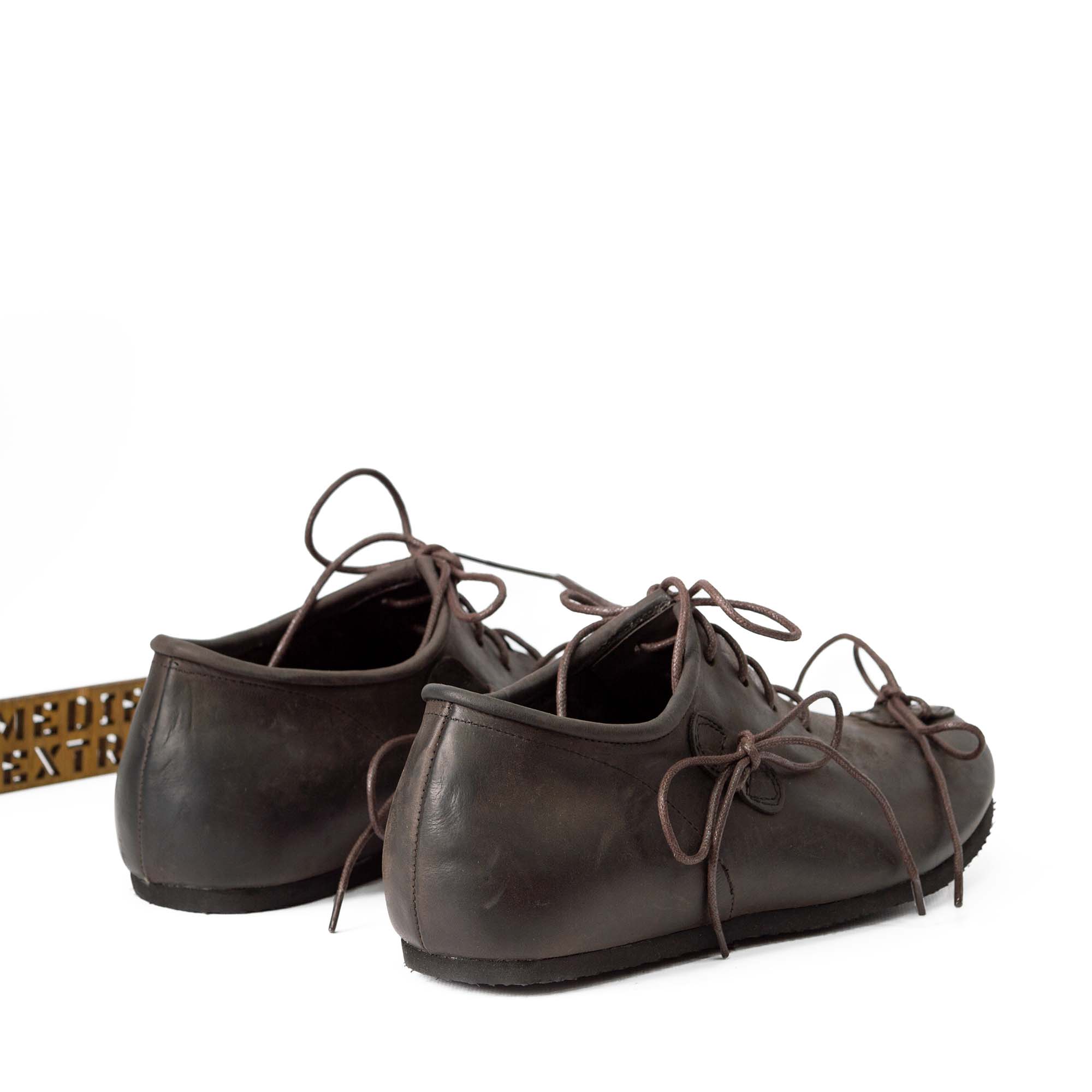 Battle shoes for armored combat back 3/4