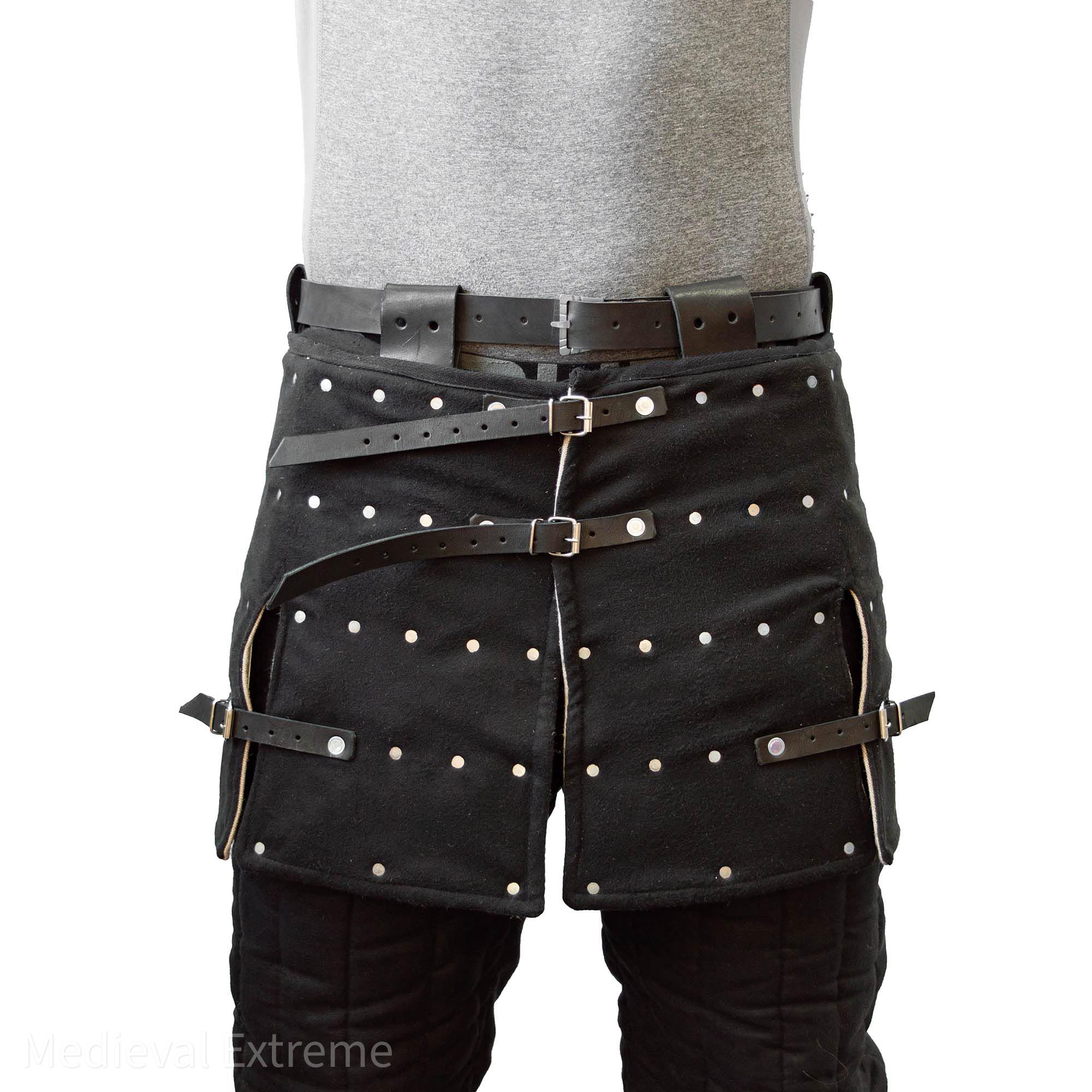 Basic plate skirt for armored combat