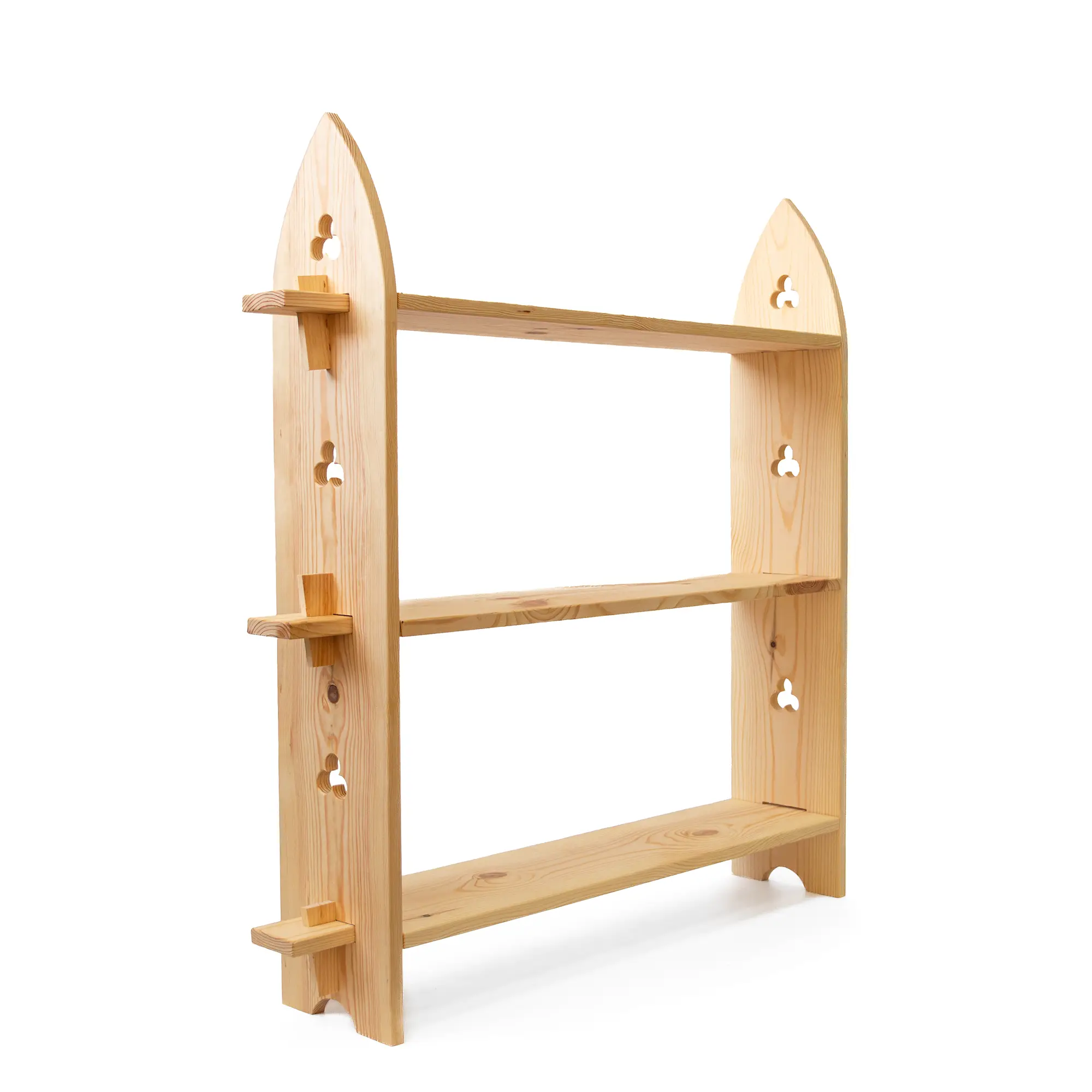 Medieval wooden bookcase