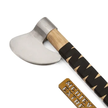 Long Axe 100 cm – short, powerful axe for armored combat and close-range grappling head
