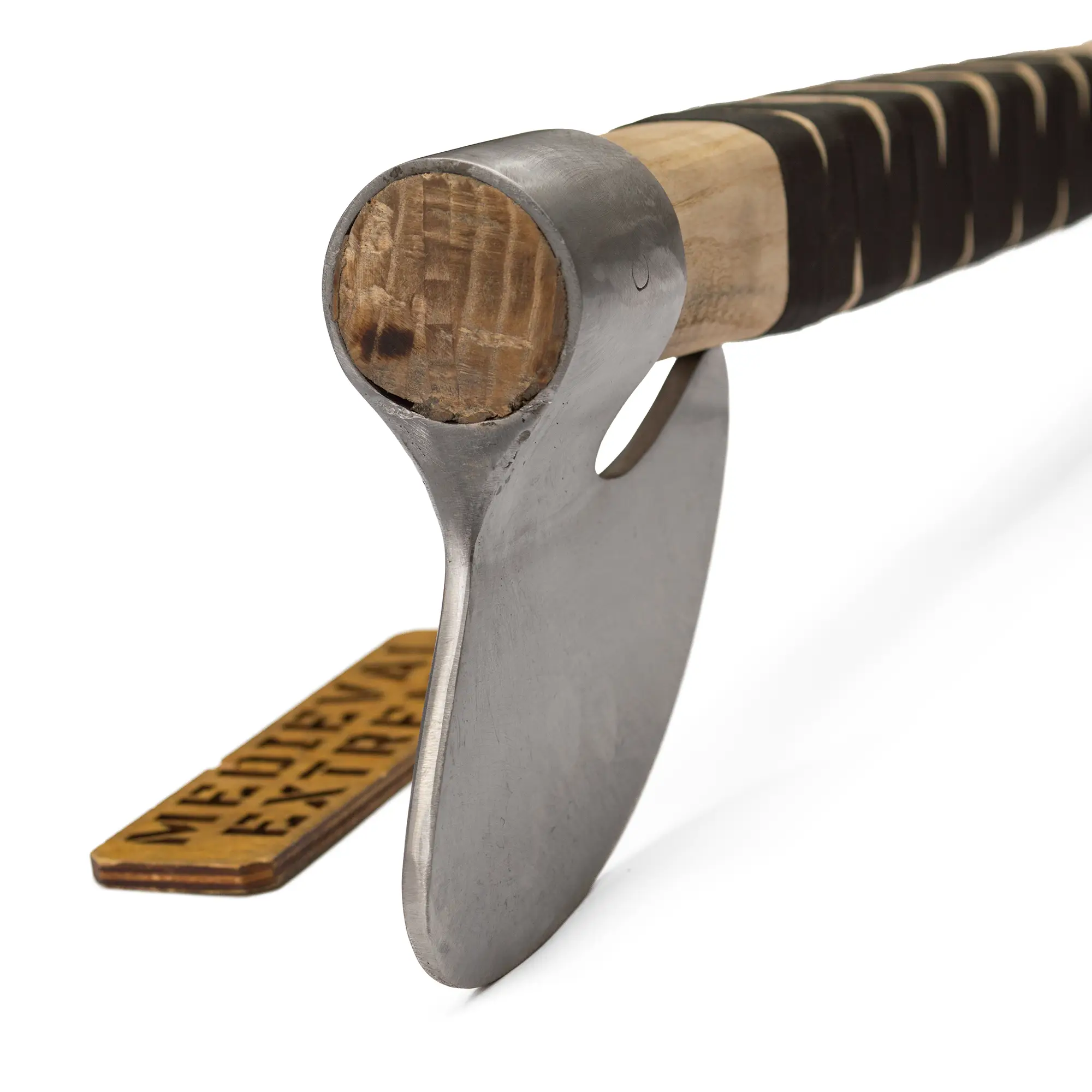 Long Axe 100 cm – short, powerful axe for armored combat and close-range grappling head 2