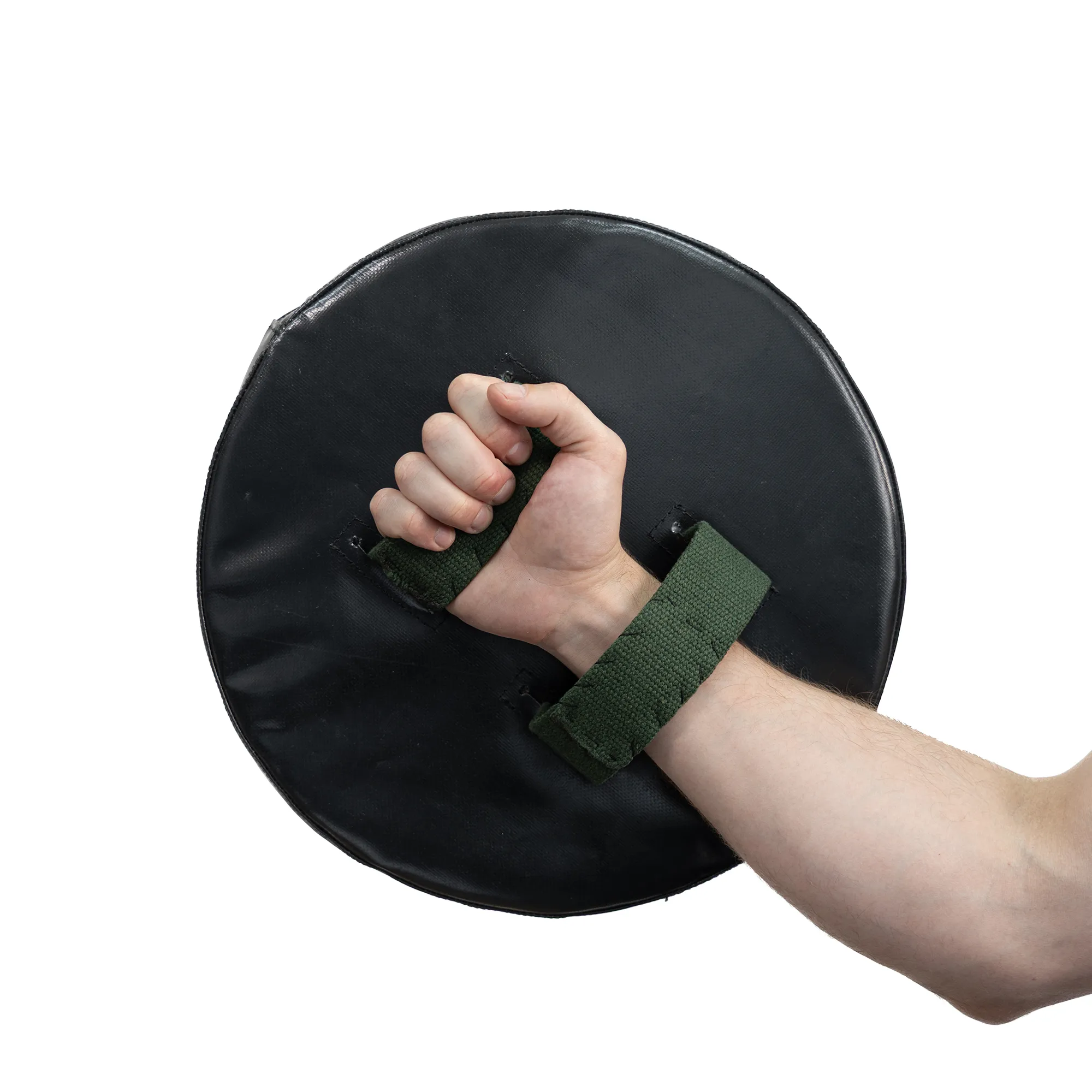Soft Armor Buckler Shield 36 x 36 cm for sword and buckler training from inside