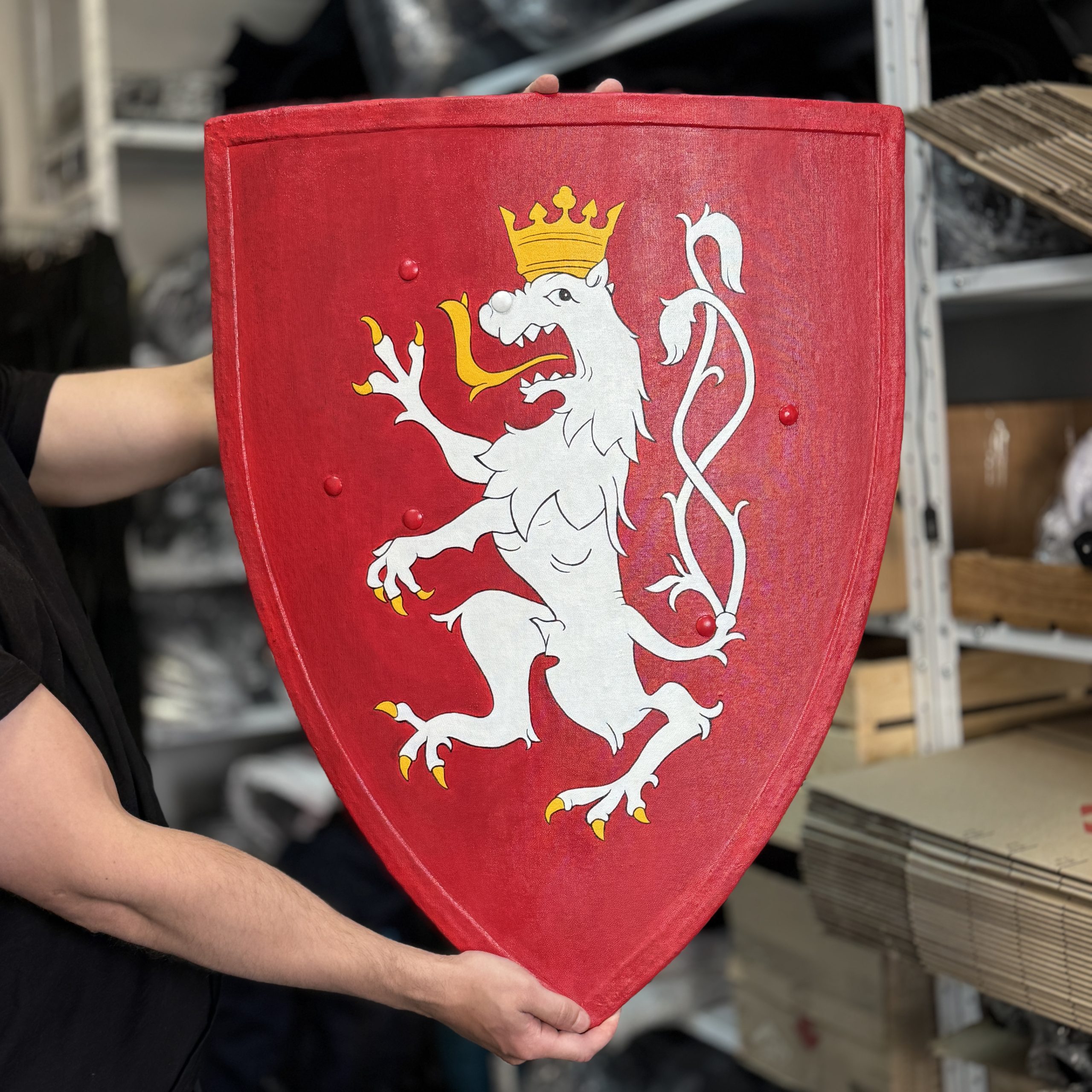 Dueling shield for armored combat [71x52]