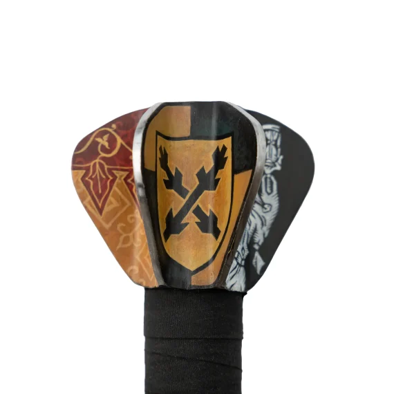 Custom Painted Mace Bundle with custom painted armored combat mace 1