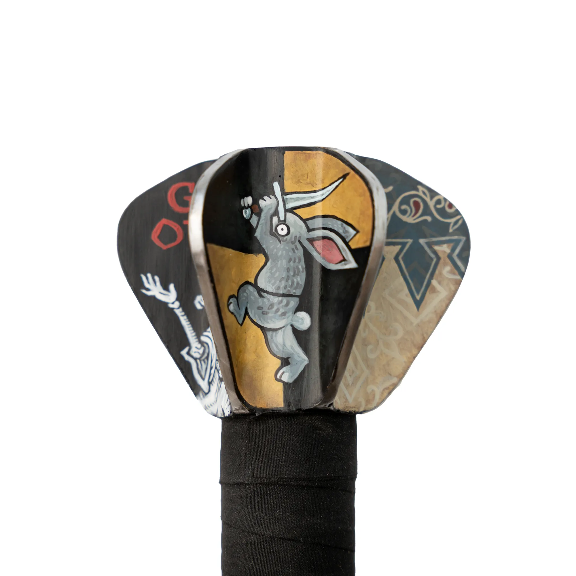 Custom Painted Mace Design