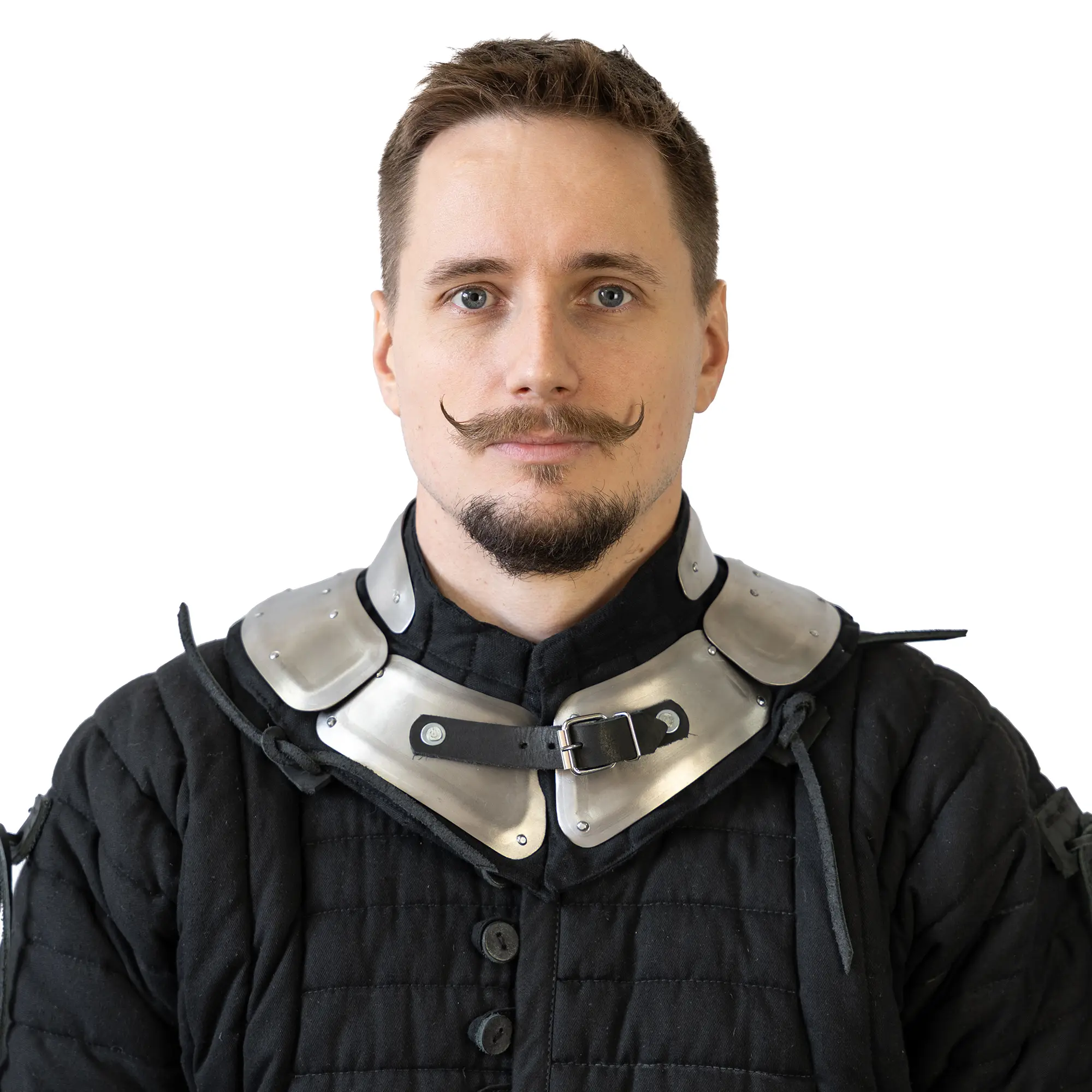 Basic Titanium Gorget for Armored Combat