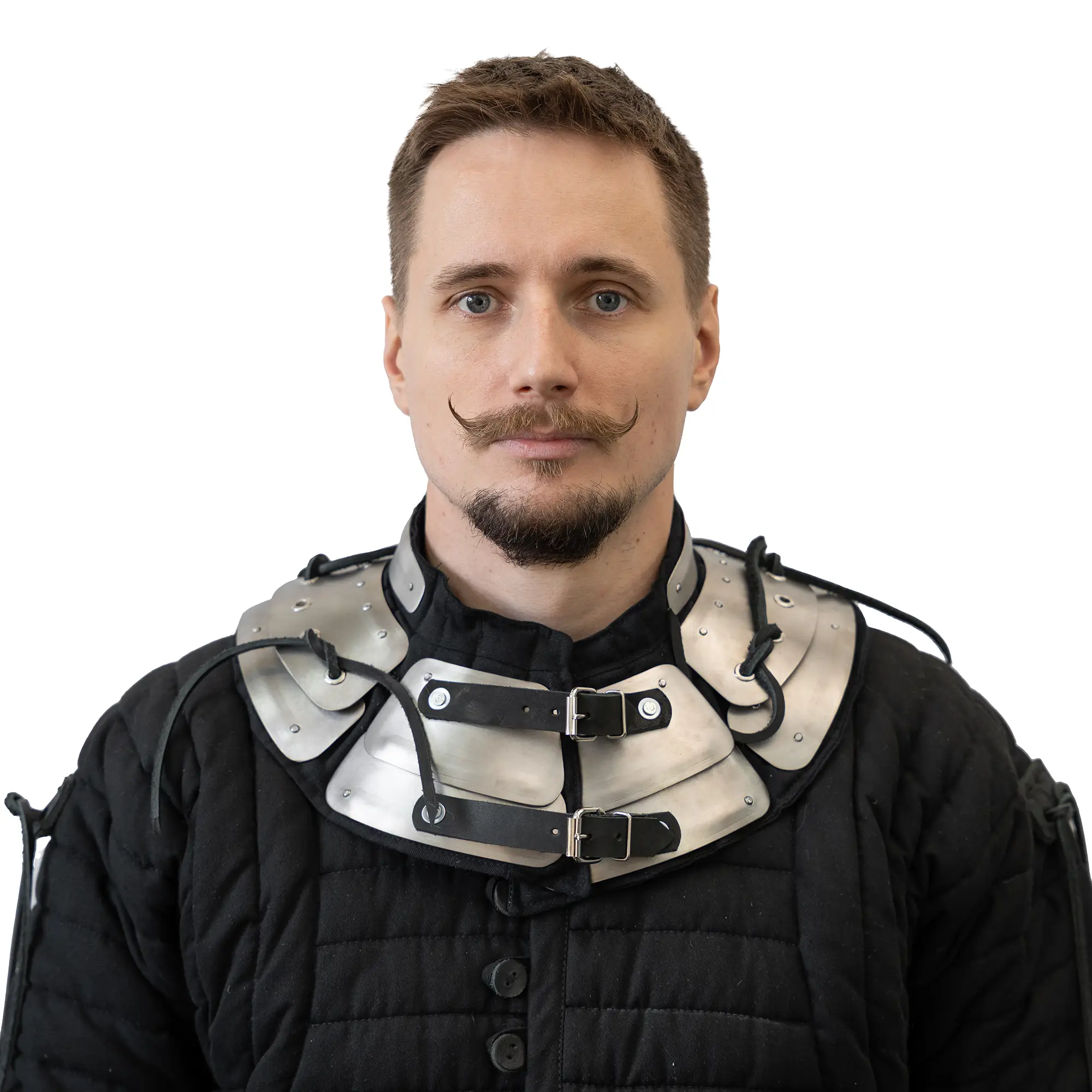 Advanced Titanium Gorget for Armored Combat
